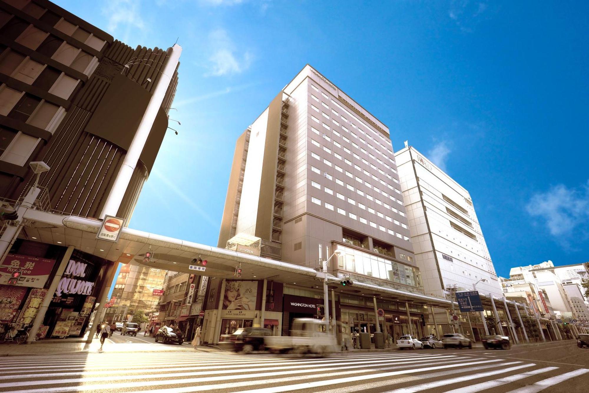 Hiroshima Washington Hotel Esterno foto